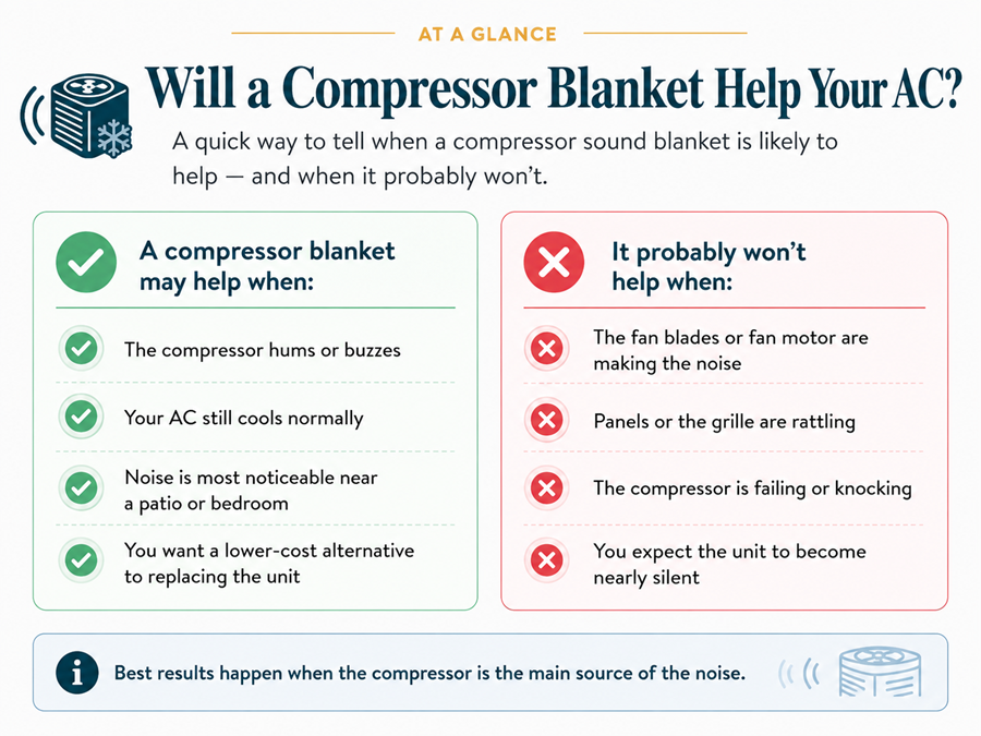 Compressor Blanket pros and cons